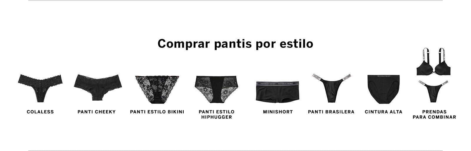 primero descanso controlador Pantis y ropa interior de mujer | Victoria's Secret