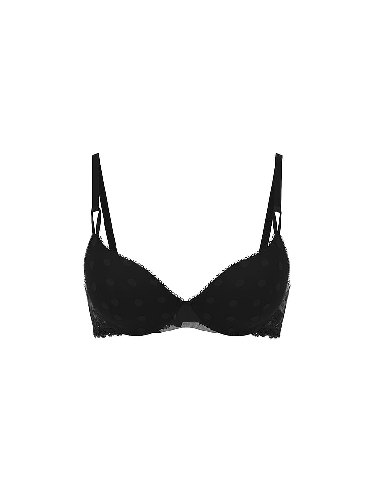 Brasier push up transparente a lunares tradicionales Sexy Tee