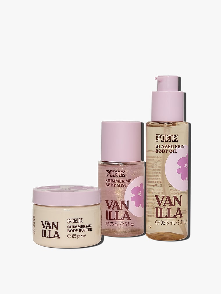 Victoria's Secret Let's Glow Away Shimmer Set
