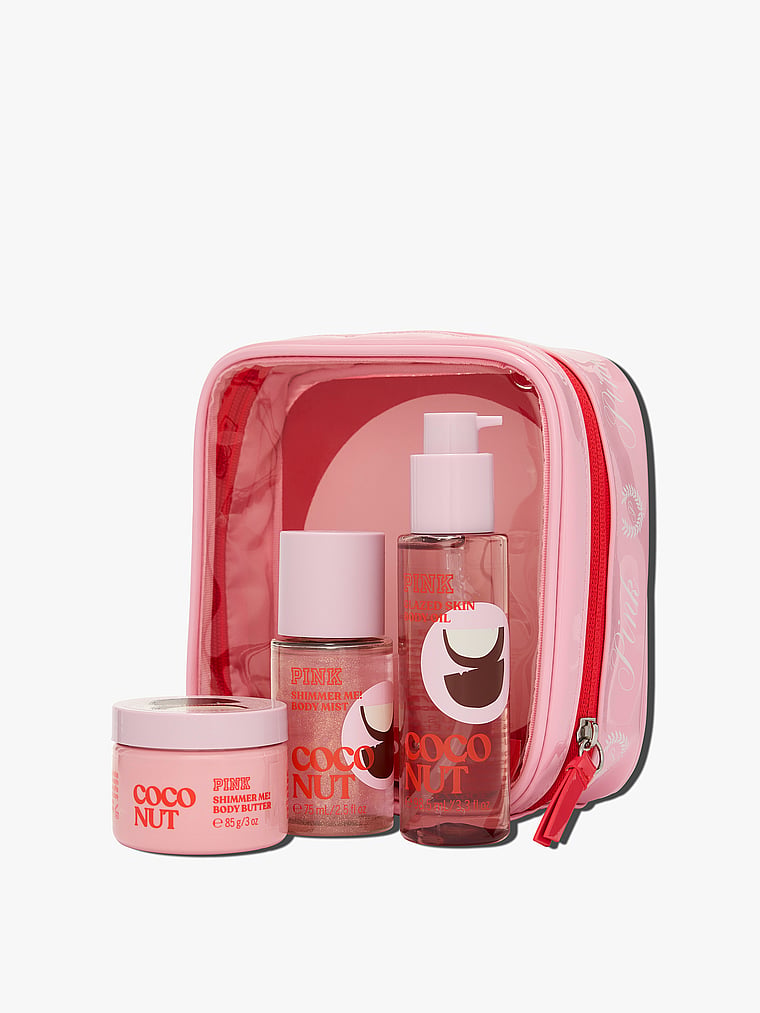 Victoria's Secret Let's Glow Away Shimmer Set