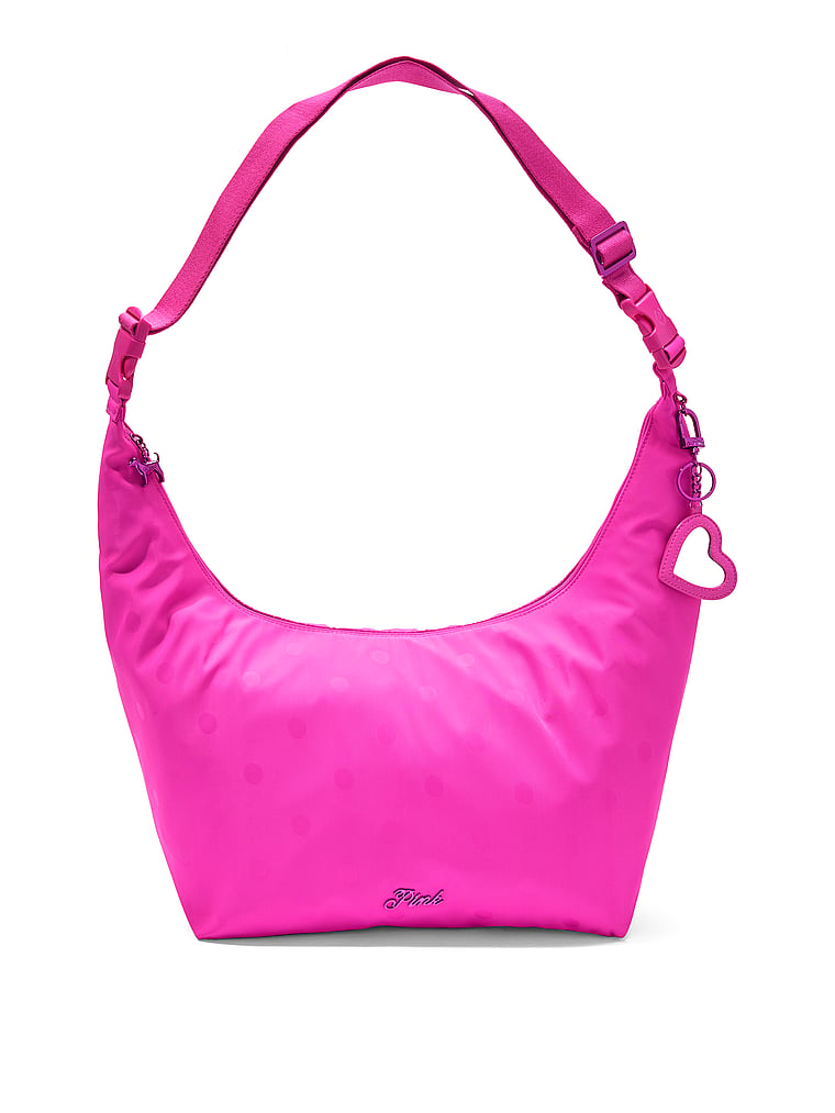 Pink Hobo Bag - Thumbnail 4