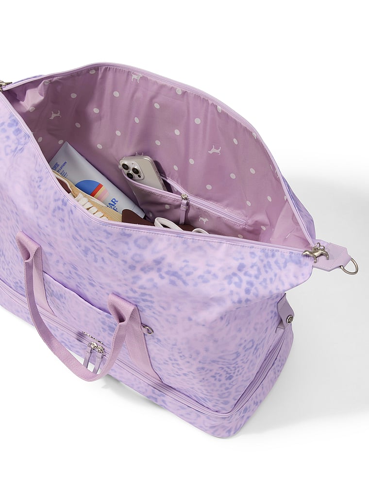 Pink Travel Duffel - Thumbnail 4