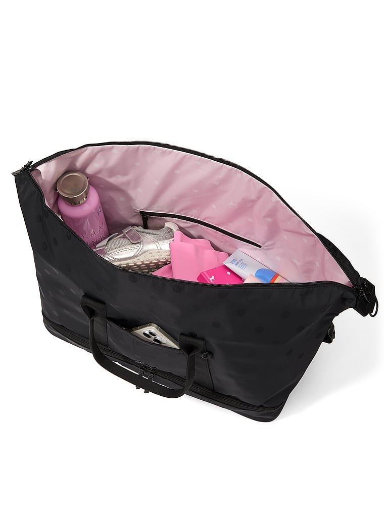 Pink Travel Duffle Bag