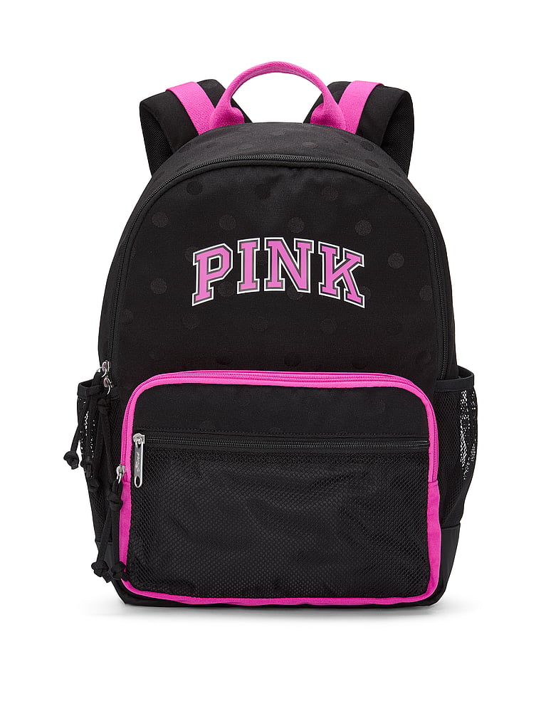Pink Canvas Backpack