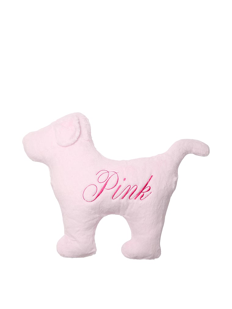 Pink Faux Fur Dog Pillow