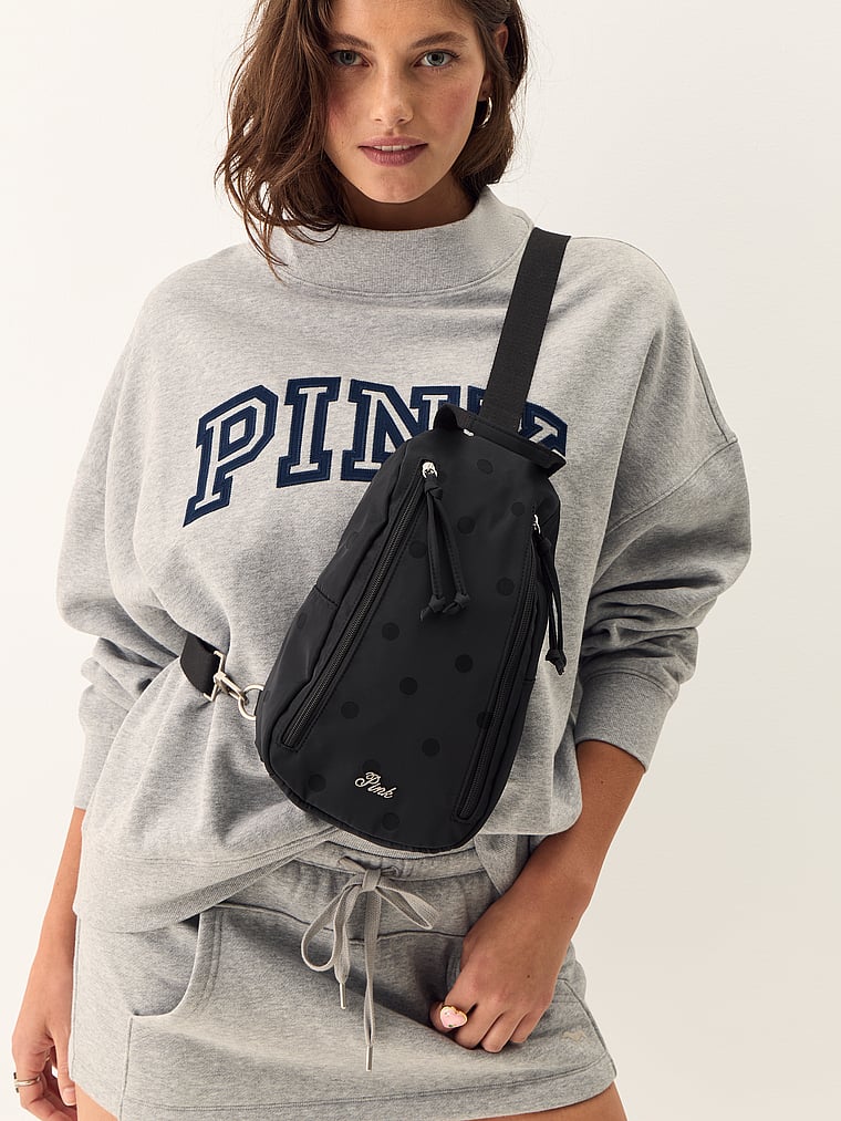 Pink Crossbody Bag