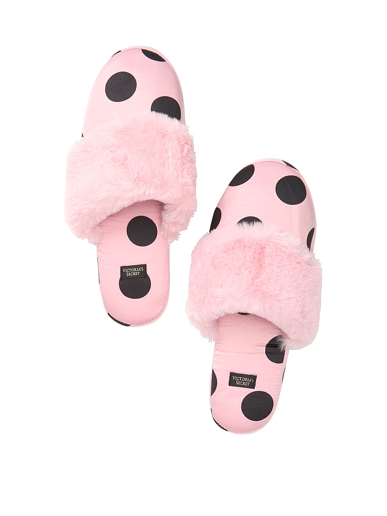 Pantuflas de satén insignia – Victoria's Secret – vs