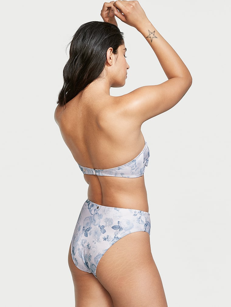 Parte inferior de traje de baño estilo cheeky con tiro alto - Victoria's  Secret