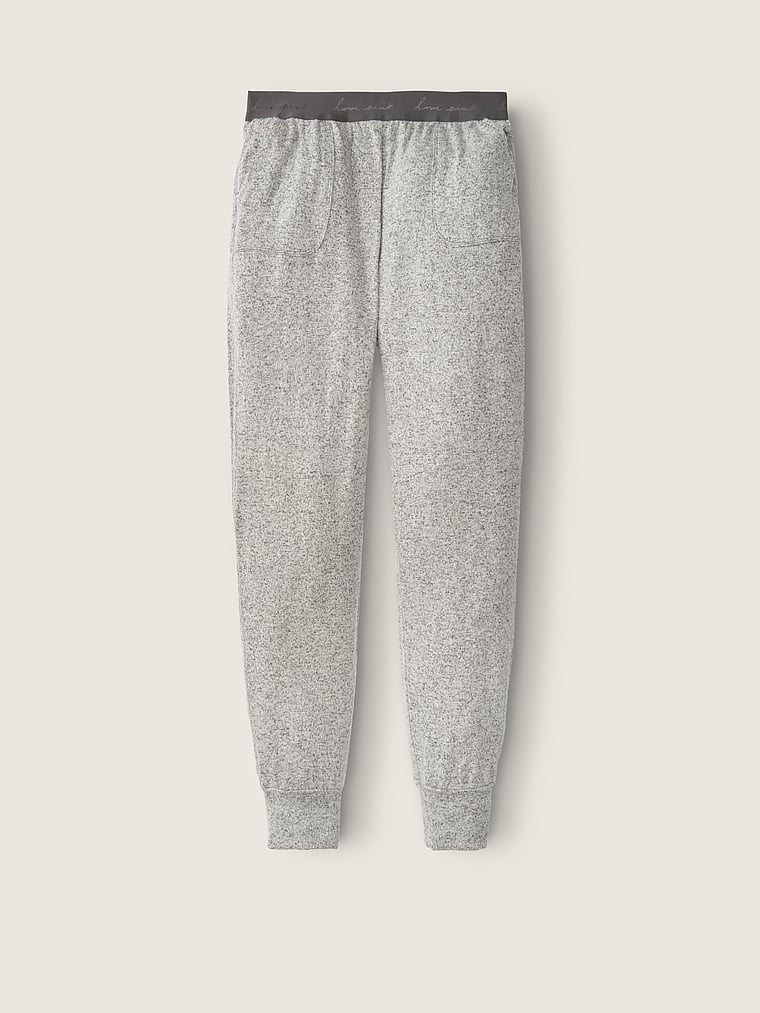 Pantalones para dormir abrigados – PINK – rosa