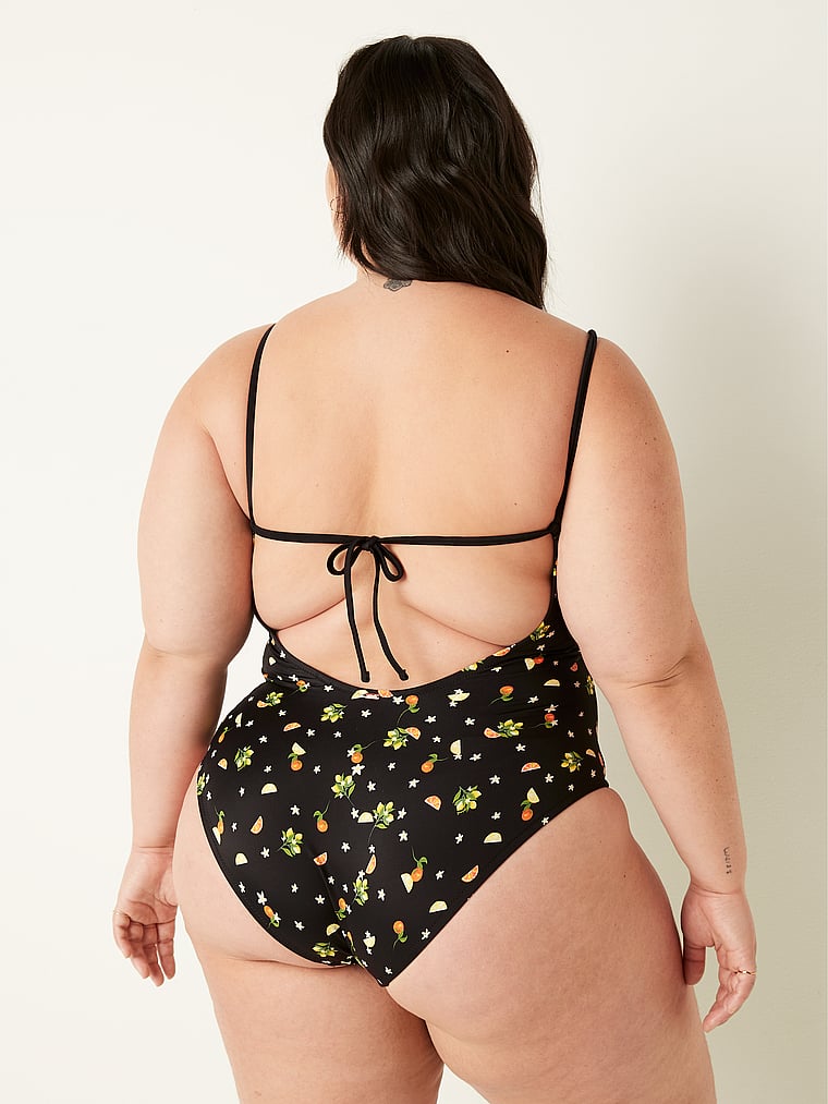 Traje de baño enterizo con abertura triangular - Victoria's Secret