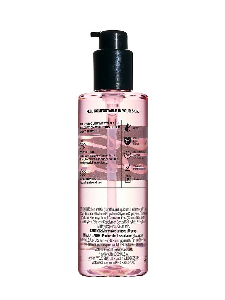 Victoria's Secret, Cuidado corporal Aceite corporal suavizante con aceite de coco Coco Oil, offModelBack, 3 of 4