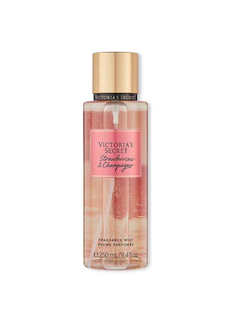 Victoria's Secret, Body Fragrance Body Mist, Strawberries & Champagne, offModelFront, 1 of 2