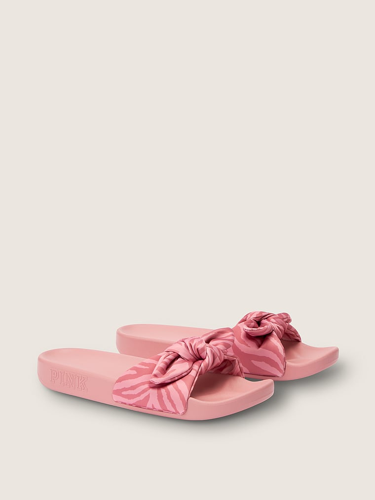 Sandalias con moño – PINK – rosa