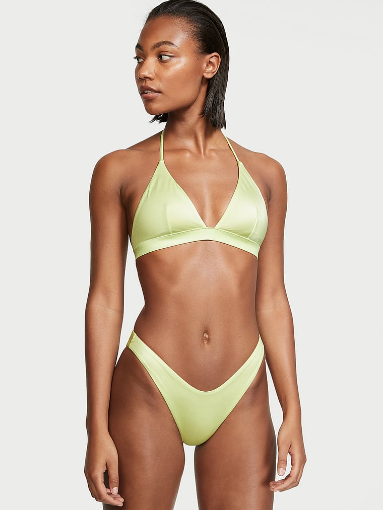 Top triangular largo de traje de baño básico - Victoria's Secret