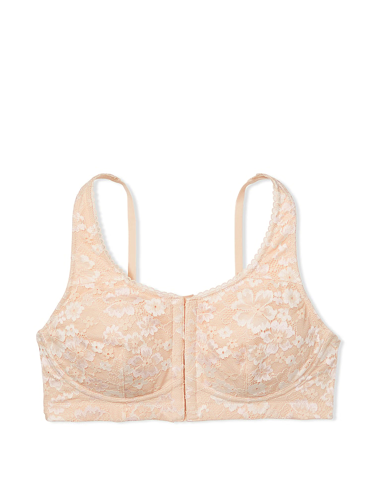 Victoria's Secret, Body by Victoria Smooth Mastectomy Bra, Marzipan, offModelFront, 2 of 3