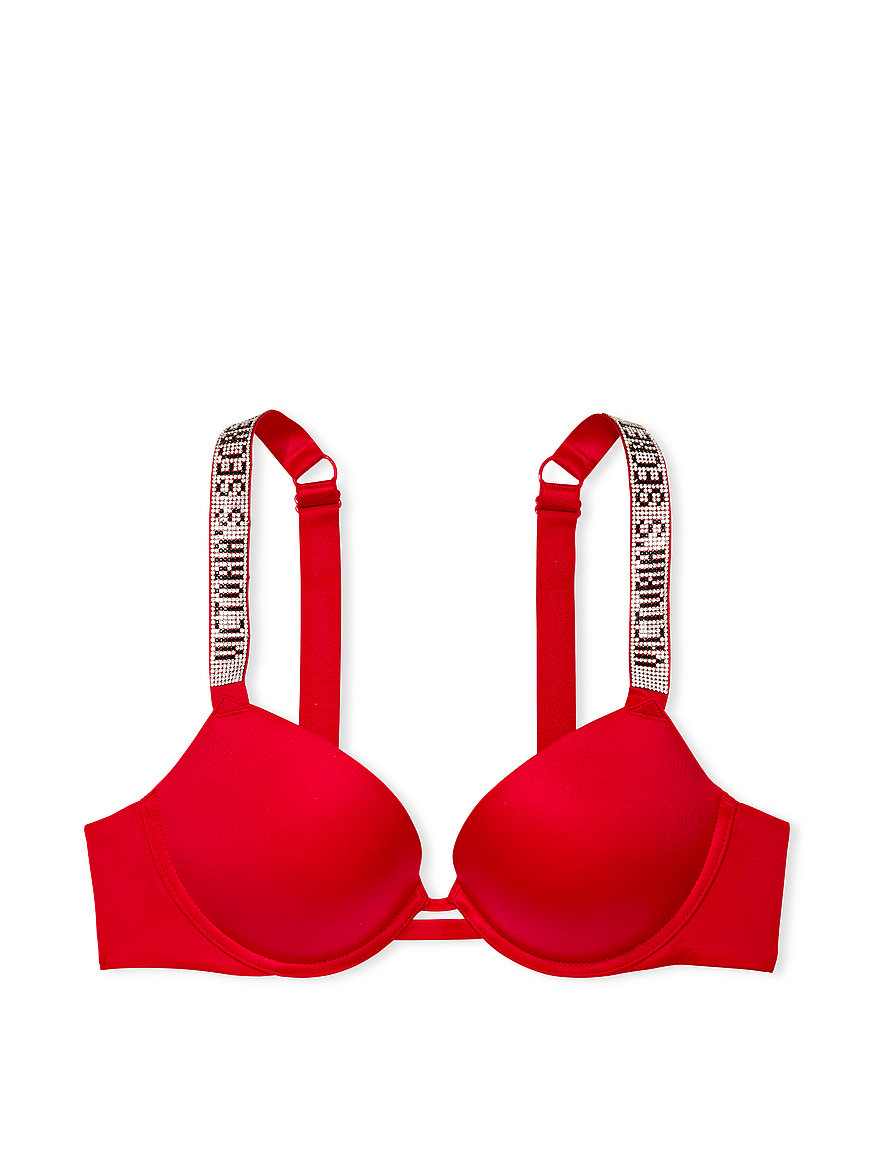 Brasier rojo Victoria Secret brassiere rojo victorias en mexico